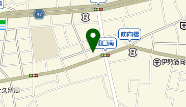 内田理容店の地図画像