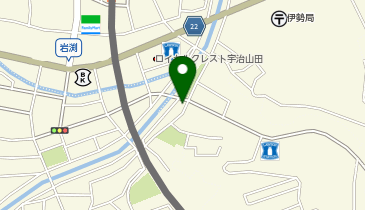 オカ理容の地図画像