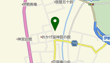 河西理容院の地図画像