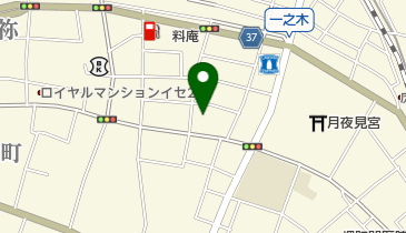 北林理容店の地図画像