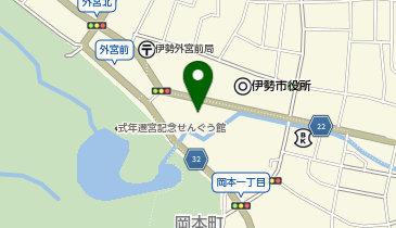 伊勢区検察庁の地図画像