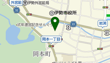 伊勢拘置支所の地図画像