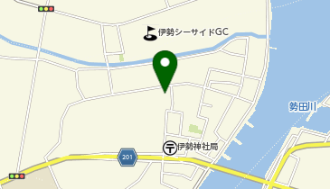 伊勢市役所 神社支所の地図画像