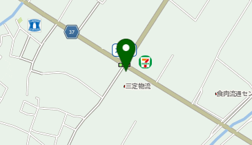 株式会社三定物流の地図画像