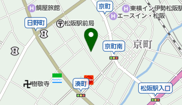 松阪大映の地図画像