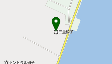 三重硝子工業株式会社の地図画像