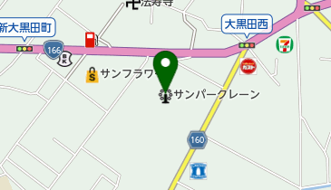 サンパークスポーツクラブの地図画像