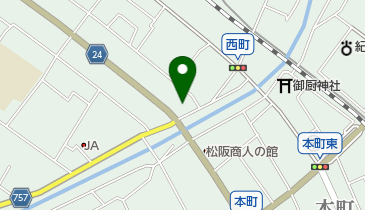 須川屋金物店の地図画像