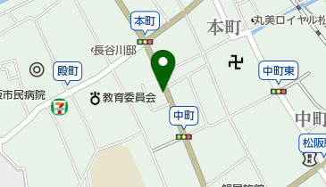 鎌田クリーニング店の地図画像