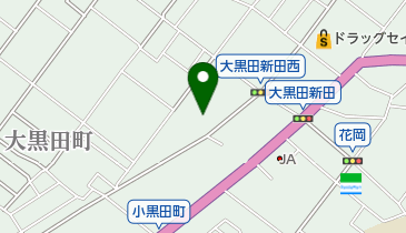 クリーニングのきりい ぎゅーとら大黒田店の地図画像