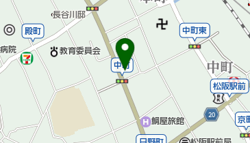 べにや化粧品店の地図画像