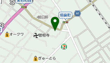 八百清商店の地図画像