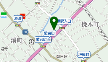 愛宕山龍泉寺の地図画像