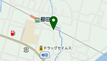 大西ふとん店の地図画像