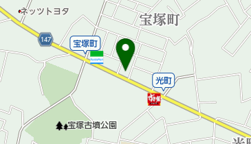 フラワー藤の地図画像