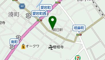 朝日軒本舗の地図画像