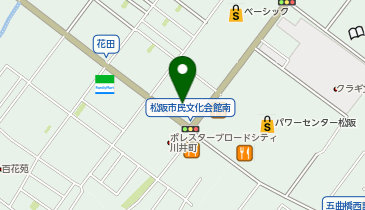 タイヤ館松阪の地図画像