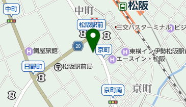 松田屋自転車預り所の地図画像