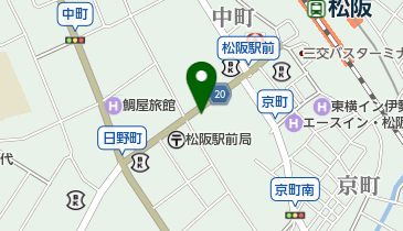 マツモト宝石時計の地図画像