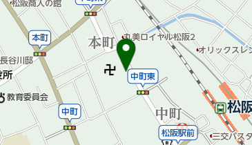前川塗料店の地図画像
