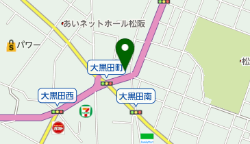 いしかわ美容室の地図画像
