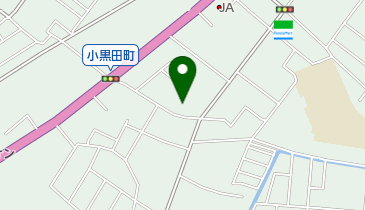 おくだ美容室の地図画像
