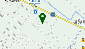 有限会社岡本商会の地図画像