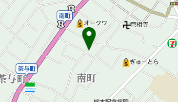 キタデ理容店の地図画像