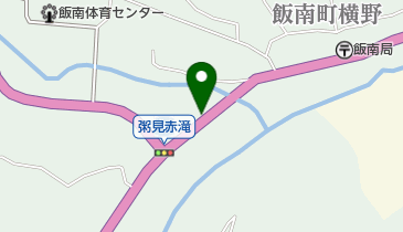 きらく理容の地図画像