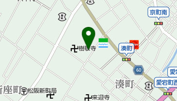 松屋旅館の地図画像