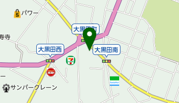 御食事処サクマの地図画像