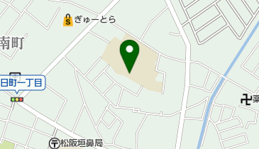 松阪市役所 第二公民館の地図画像