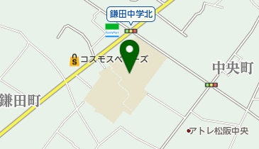 松阪市役所 第四公民館の地図画像