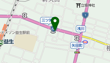 有限会社金井屋商店の地図画像