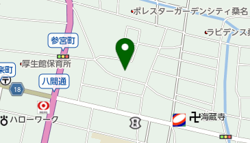 イシガキ硝子店の地図画像