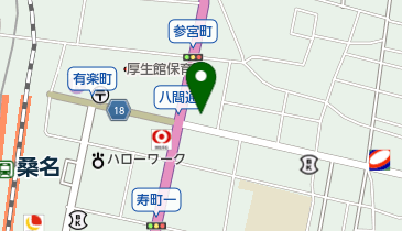 フルーツハウスオリーブ八百芳の地図画像