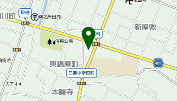 三栄でんきヒシキの地図画像