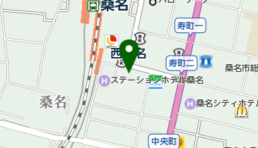 安永餅本舗柏屋の地図画像