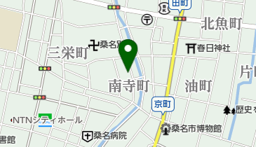 ハットリ靴店の地図画像