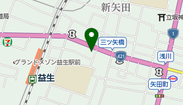 大泉屋呉服店の地図画像