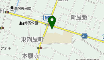 顕本寺の地図画像