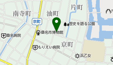 ぬし勘桑名盆の地図画像