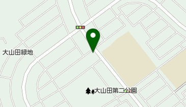 大山田動物病院の地図画像