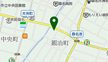 桑名市応急診療所の地図画像