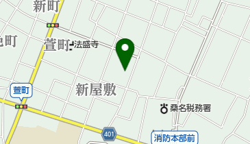 中川ベーカリ 本店の地図画像