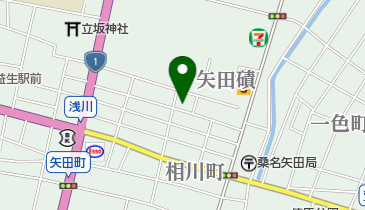 大橋理容の地図画像