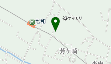 ヘアーサロン日沖の地図画像