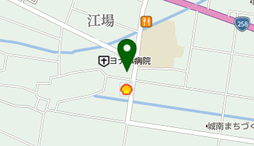 魚城の地図画像