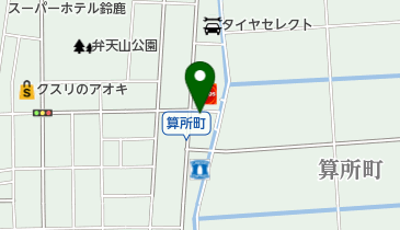 鈴鹿補聴器センターの地図画像