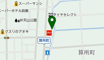 まるみ硝子店の地図画像